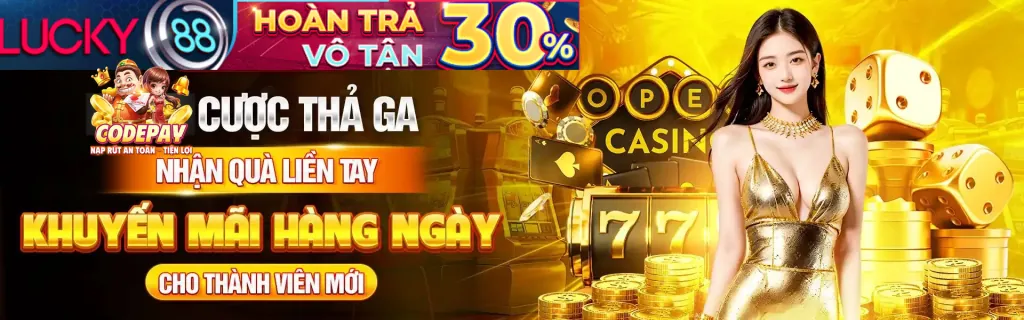 Hoàn trả tiền cược hàng ngày cho slot game